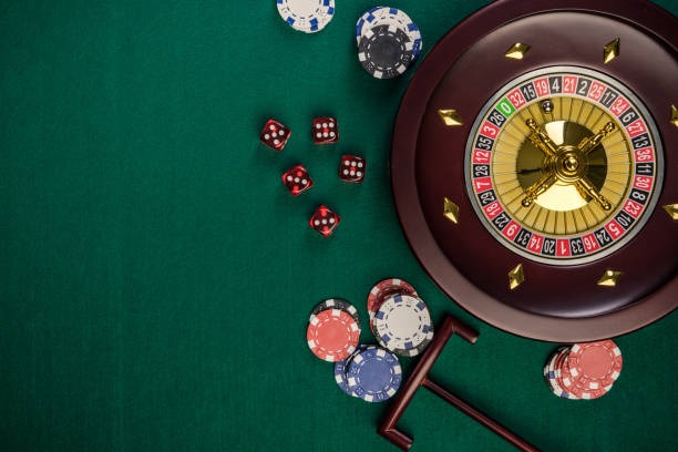 Table layout with clear betting areas No Commission Baccarat table layout at jitu777